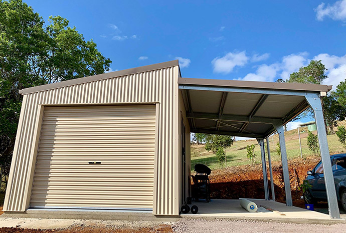 Custom Skillion Roof Garages Desktop