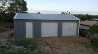 Residential 3 Garage COLORBOND steel three bay