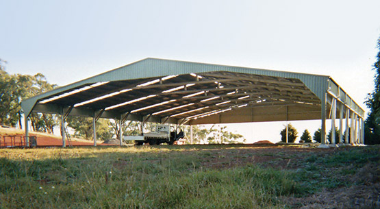 arena horse riding cover zincalume 3