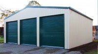 barossa triple garage cream green