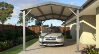 carport single bay gable roof