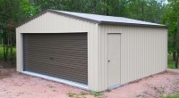 residential 1 double garage large roller door
