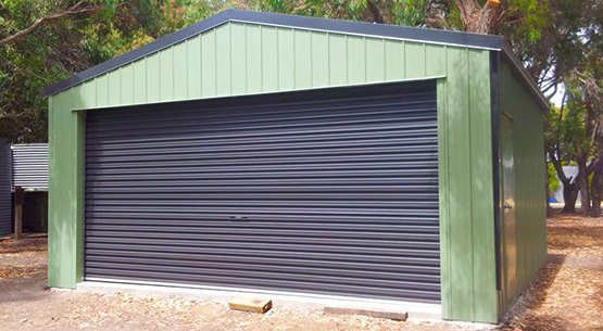 residential 1 large double door garage