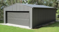 residential 2 colorbond garage