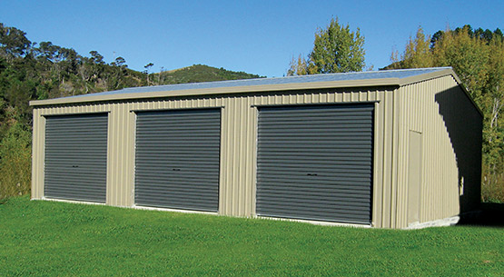 residential 4 triple garage cream