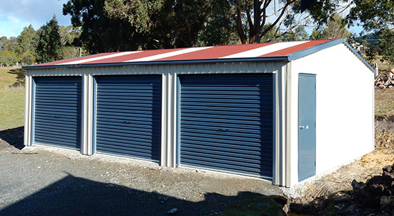 residential 4 triple garage three colours