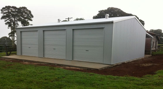 residential 4 zinc garage