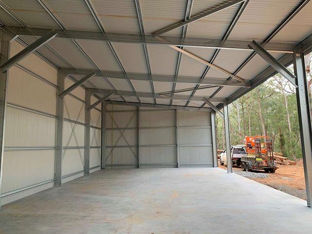 Bay Width Solutions Skillion Shed Sheds n Homes Nowra 2