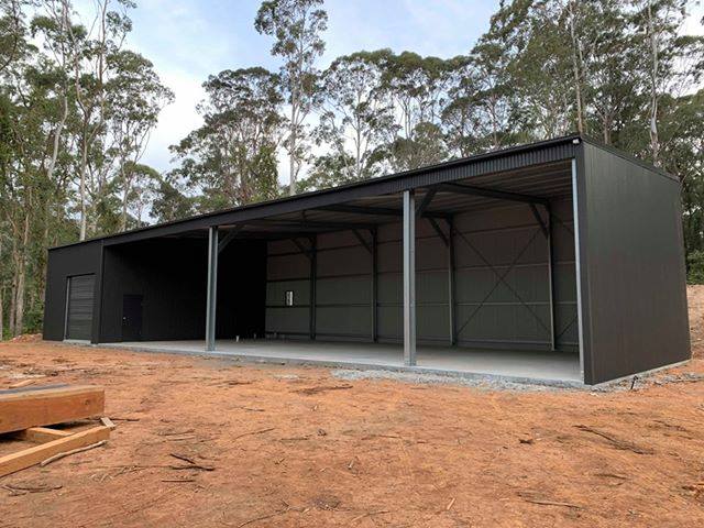Bay Width Solutions Skillion Shed Sheds n Homes Nowra 6