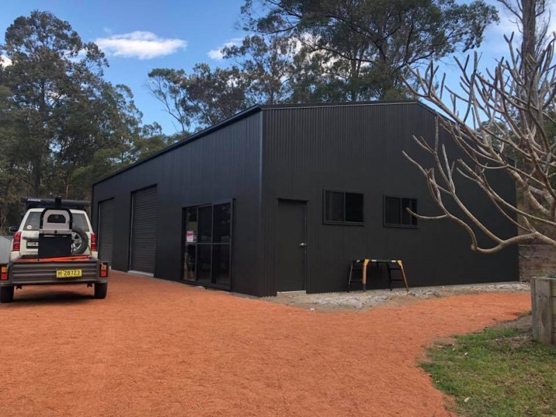 Boss in Black Custom Shed Sheds n Homes 4