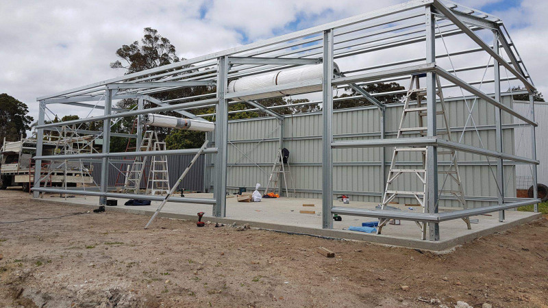 Sheds n Homes Mackay Rural storage shed 1
