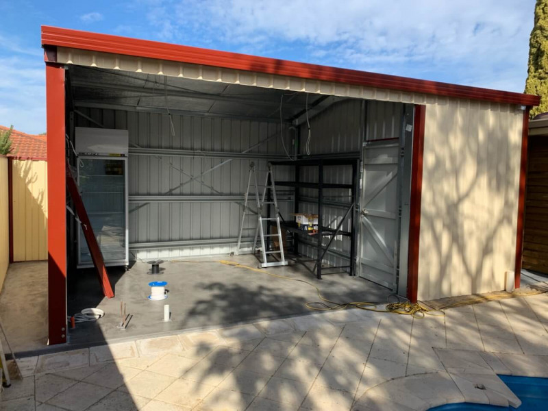 Sheds n Homes Perth Pool Shed 1