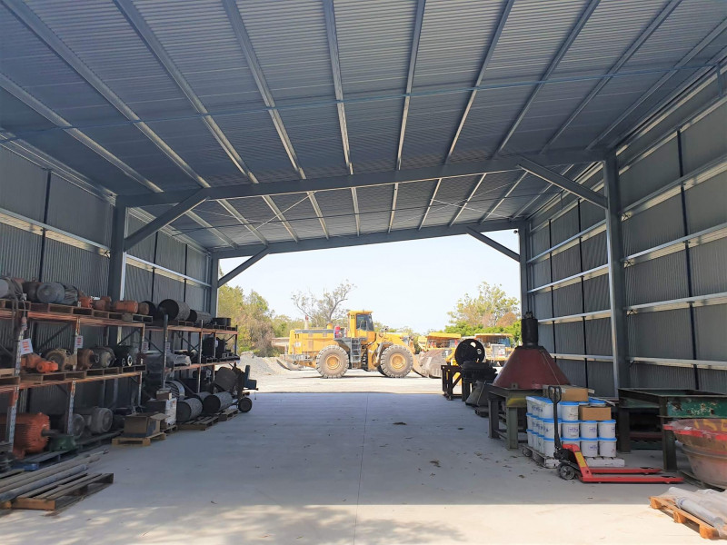 Sheds n homes Gold Coast Skillion Industrial Shed 3