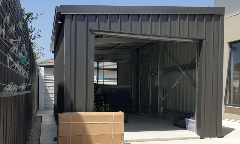 Sheds n homes gold coast Single skilllion garage 1