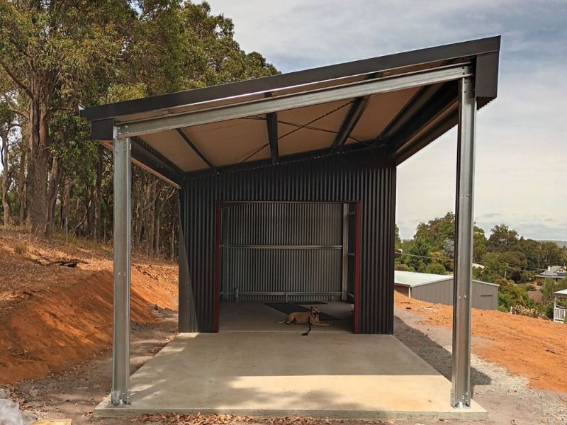 The Skillion Garaport 1